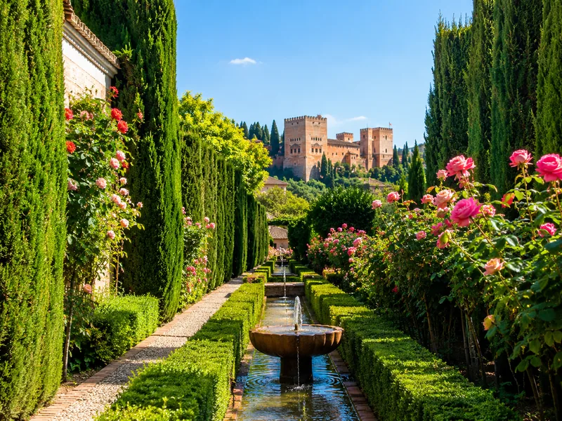 Alcazaba & Generalife Gardens Ticket with Audio Guide